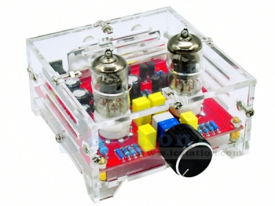 AC 12V Dual Channel 6J1 Electronic Tube Pre-Amplifier HIFI Class A Tone Board